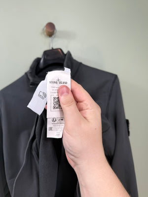 Stone Island Charcoal Grey 1/4 Zip Jumper