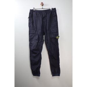 Stone Island Black RE-T Cargo Bottoms