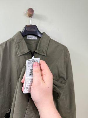 Stone Island Khaki Overshirt