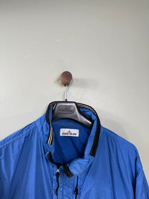 Stone Island Blue Crinkle Reps Jacket