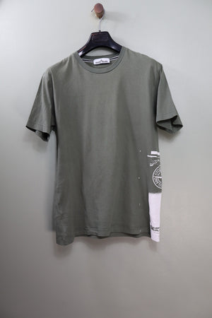 Stone Island Khaki T-Shirt