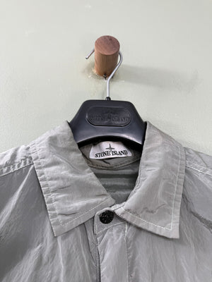 Stone Island Green Nylon Metal Overshirt