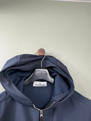 Stone Island Deep Blue Soft Shell Jacket