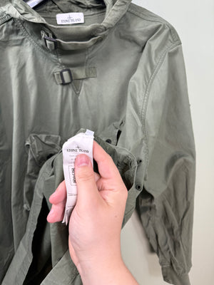 Stone Island Green Multipocket Smock