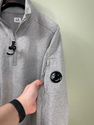C.P. Company Grey 1/4 Zip Jumper