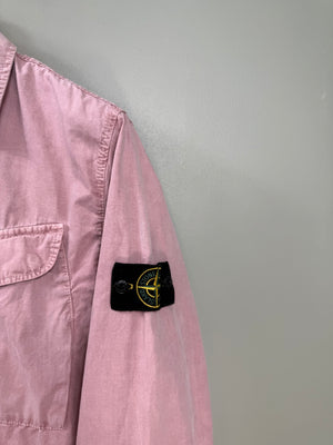 Stone Island Pink Overshirt
