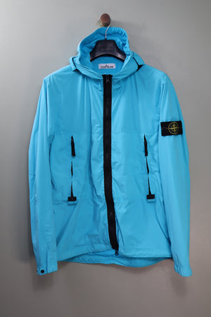 Stone Island Aqua Blue Skin Touch Jacket
