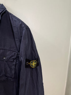 Stone Island Navy Overshirt