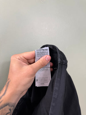 Stone Island Black SL Cargo Shorts