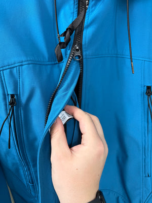 C.P. Company Blue Soft Shell Jacket