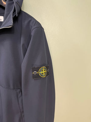 Stone Island Navy Soft Shell Jacket