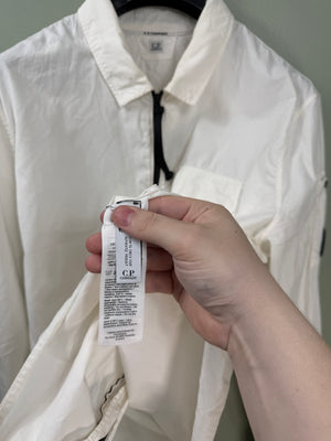 C.P. Company White Overshirt