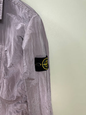 Stone Island Grey Nylon Metal Overshirt