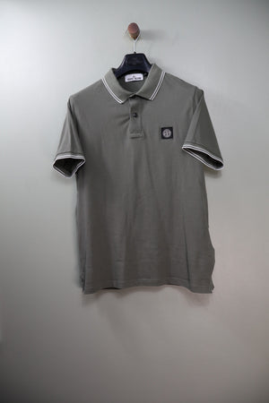 Stone Island Green Slim Fit Polo