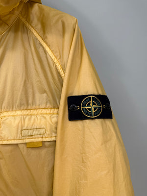 Stone Island Yellow Lamy Flock Parka Jacket