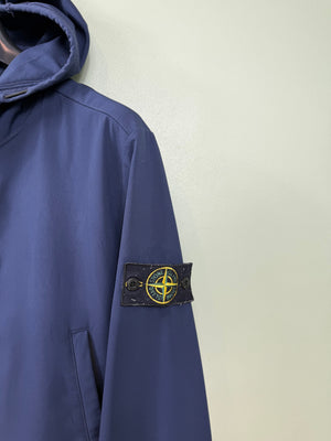 Stone Island Navy Soft Shell Jacket