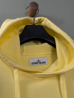 Stone Island Yellow Hoodie