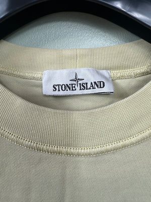 Stone Island Pastel Yellow Jumper