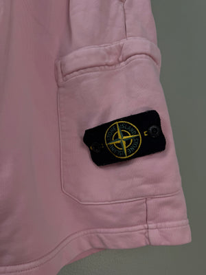 Stone Island Pink Shorts