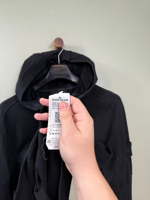 Stone Island Black Ghost 1/2 Zip Hoodie