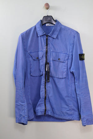 Stone Island Blue Overshirt