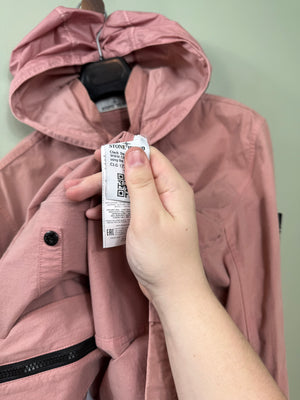 Stone Island Pink Cotton Cordura Jacket