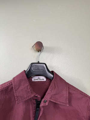 Stone Island Burgundy Overshirt