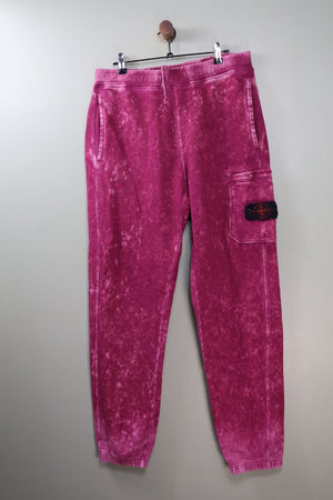 Stone Island Purple Ovo Dye Joggers
