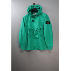 Stone Island Green Multipocket Smock