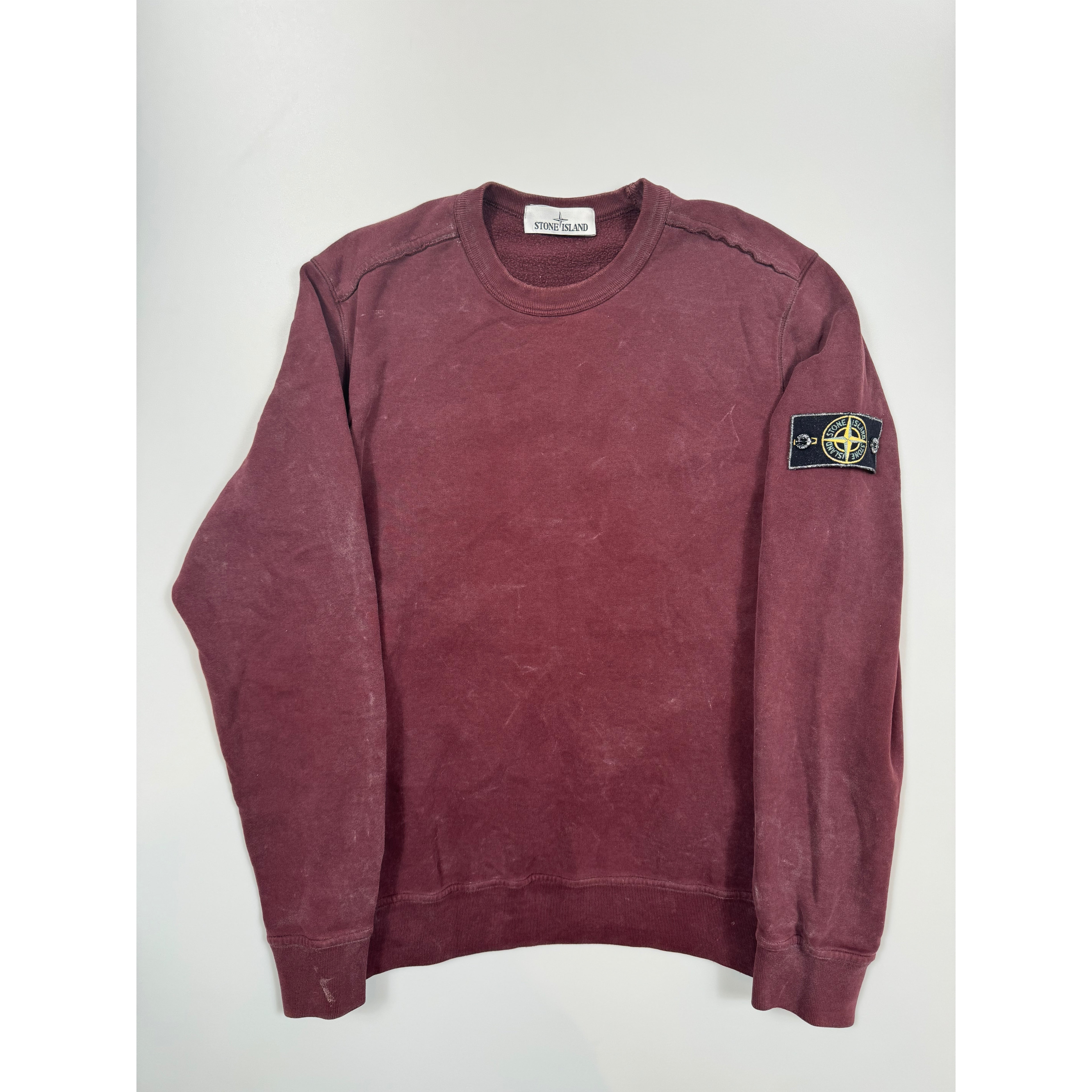 Stone Island Burgundy Frost Jumper HeatfromTS