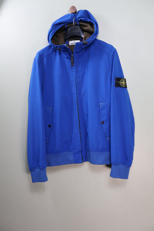 Stone Island Blue Soft Shell Jacket