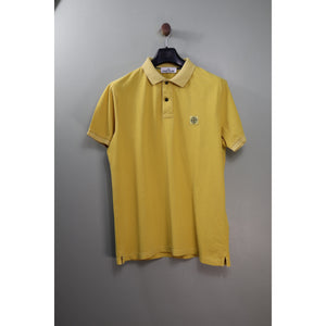 Stone Island Yellow SL Polo Shirt