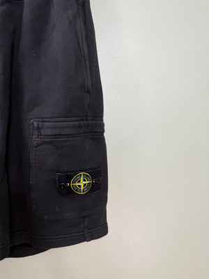 Stone Island Black Shorts