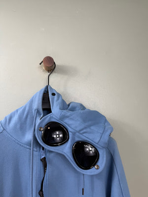 C.P. Company Blue Goggle Hoodie
