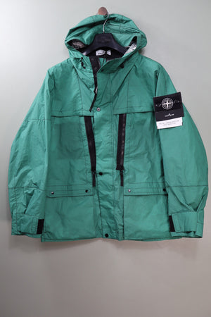 Stone Island Green Lamina Ripstop Heat Reactive Jacket