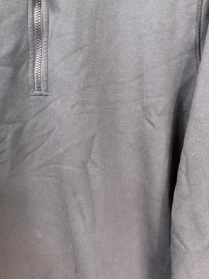 Stone Island Black 1/4 Zip Jumper