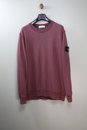 Stone Island Burgundy Jumper