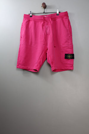 Stone Island Pink Shorts