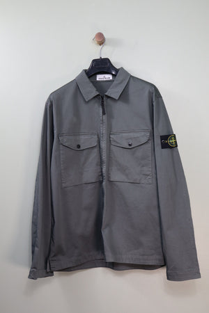 Stone Island Dark Green Overshirt