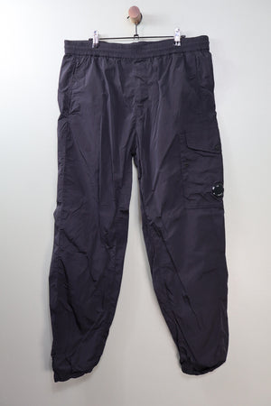 C.P. Company Black Chrome Cargo Bottoms