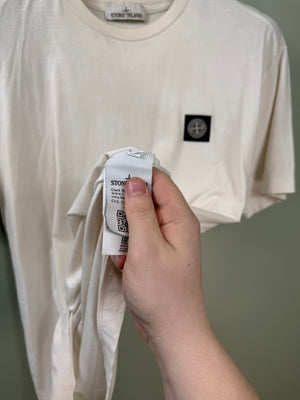 Stone Island White T-Shirt