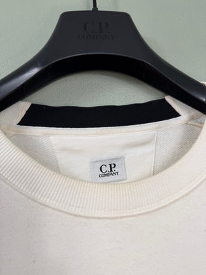 C.P. Company White Jumper