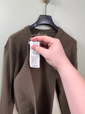 C.P. Company Brown Knit Jumper