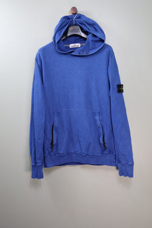 Stone Island Blue Hoodie