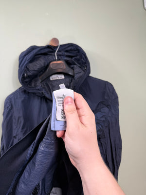 Stone Island Navy Nylon Metal Watro Jacket