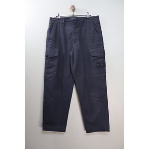 Stone Island Black RE Ghost Cargo Bottoms
