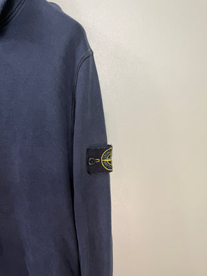 Stone Island Navy 1/4 Zip Jumper