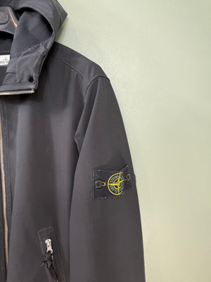 Stone Island Black Soft Shell Jacket