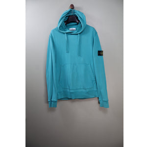 Stone Island Aqua Blue Hoodie