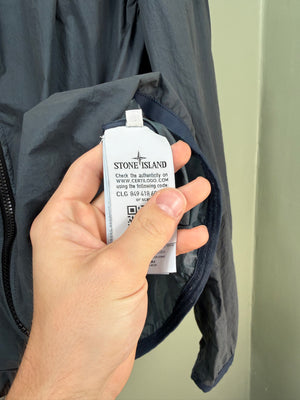 Stone Island Deep Blue Lamy Velour Jacket